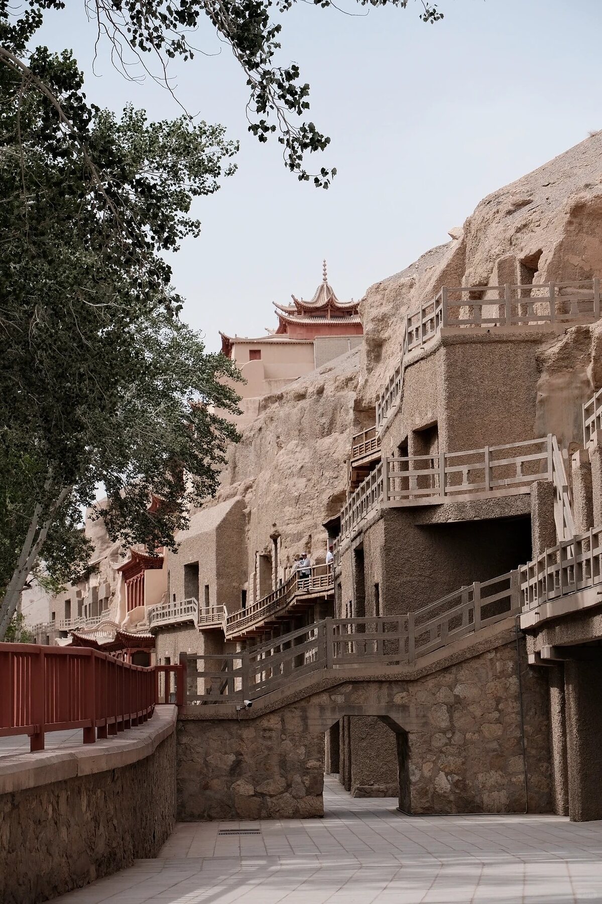 Mogao Caves route proof route photo